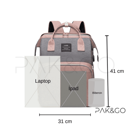 PAK&GO Moderna Bebek Yatağı/Çanta