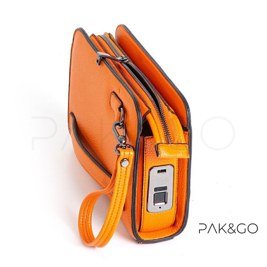PAK&GO Touch Parmak İzli Kare El Çantası