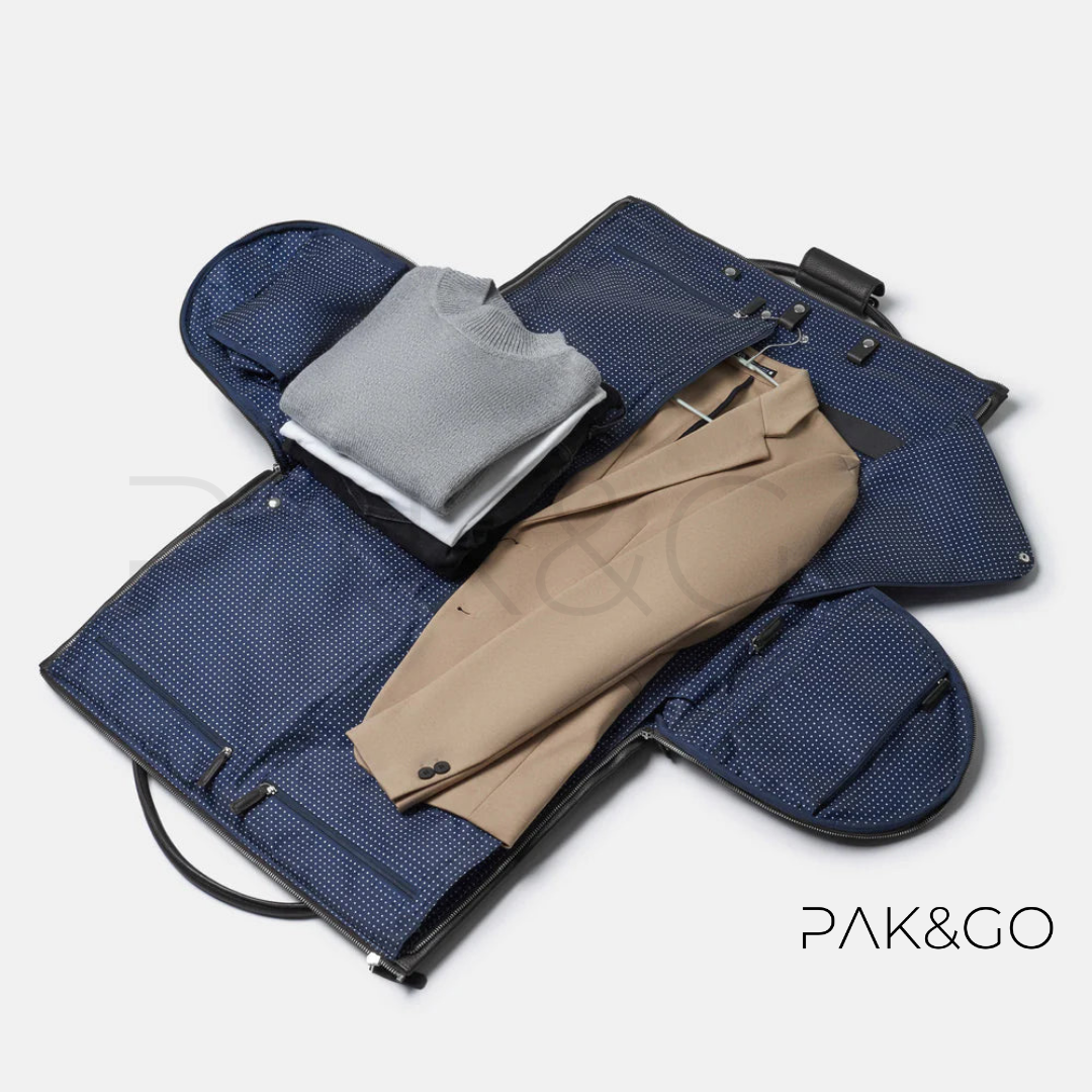 PAK&GO OldMoney Tekerlekli Takım Elbise Çantası