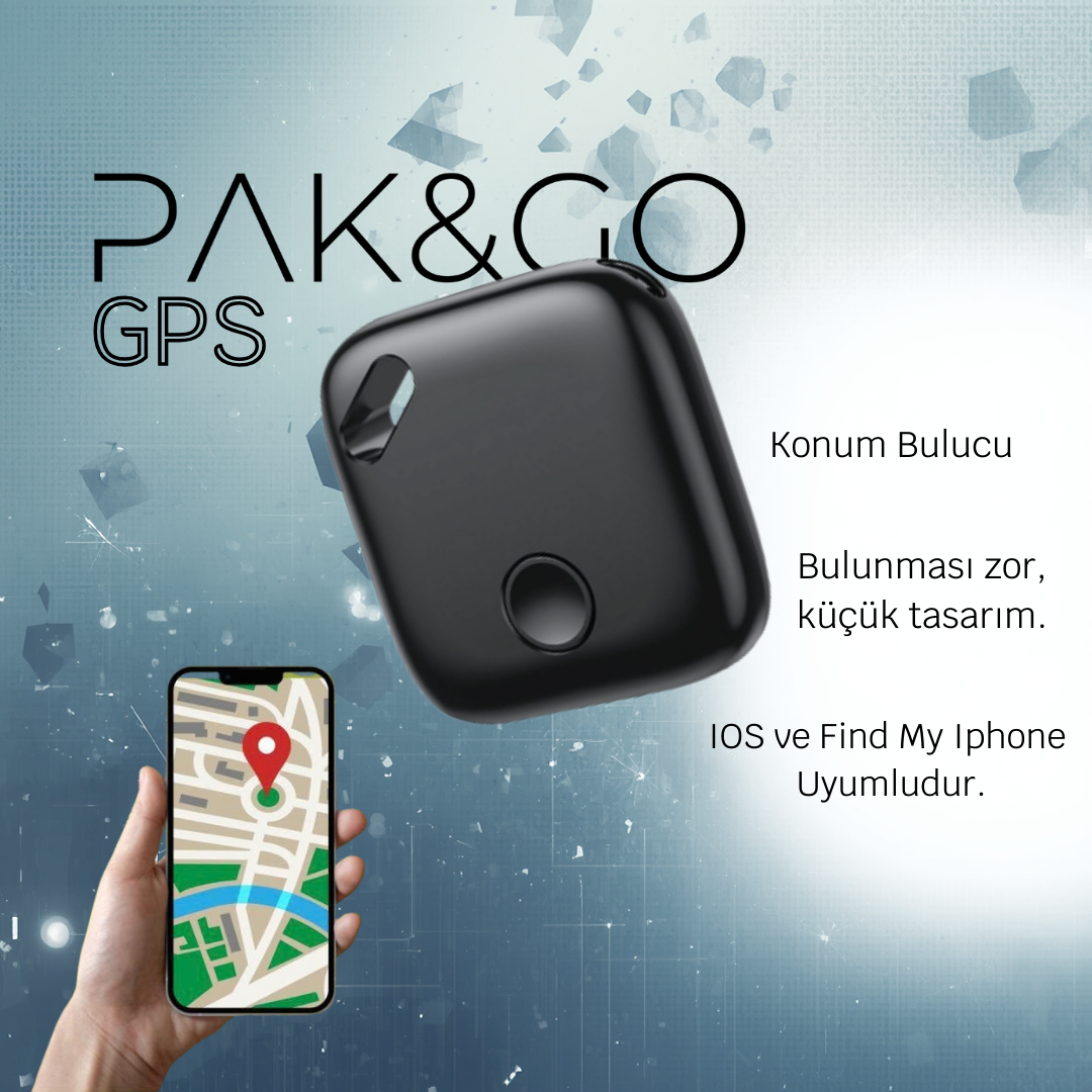 PAK&GO GPS Konum Valiz Bulucu