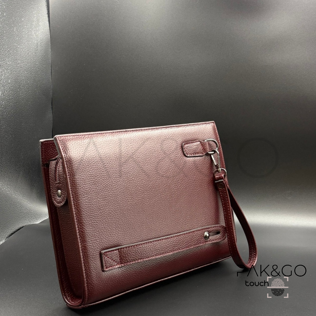 PAK&GO Touch Parmak İzli Kare El Çantası