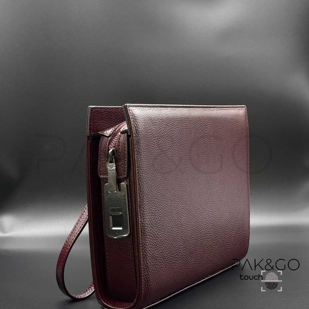 PAK&GO Touch Parmak İzli Kare El Çantası