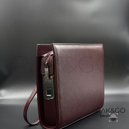 PAK&GO Touch Parmak İzli Kare El Çantası